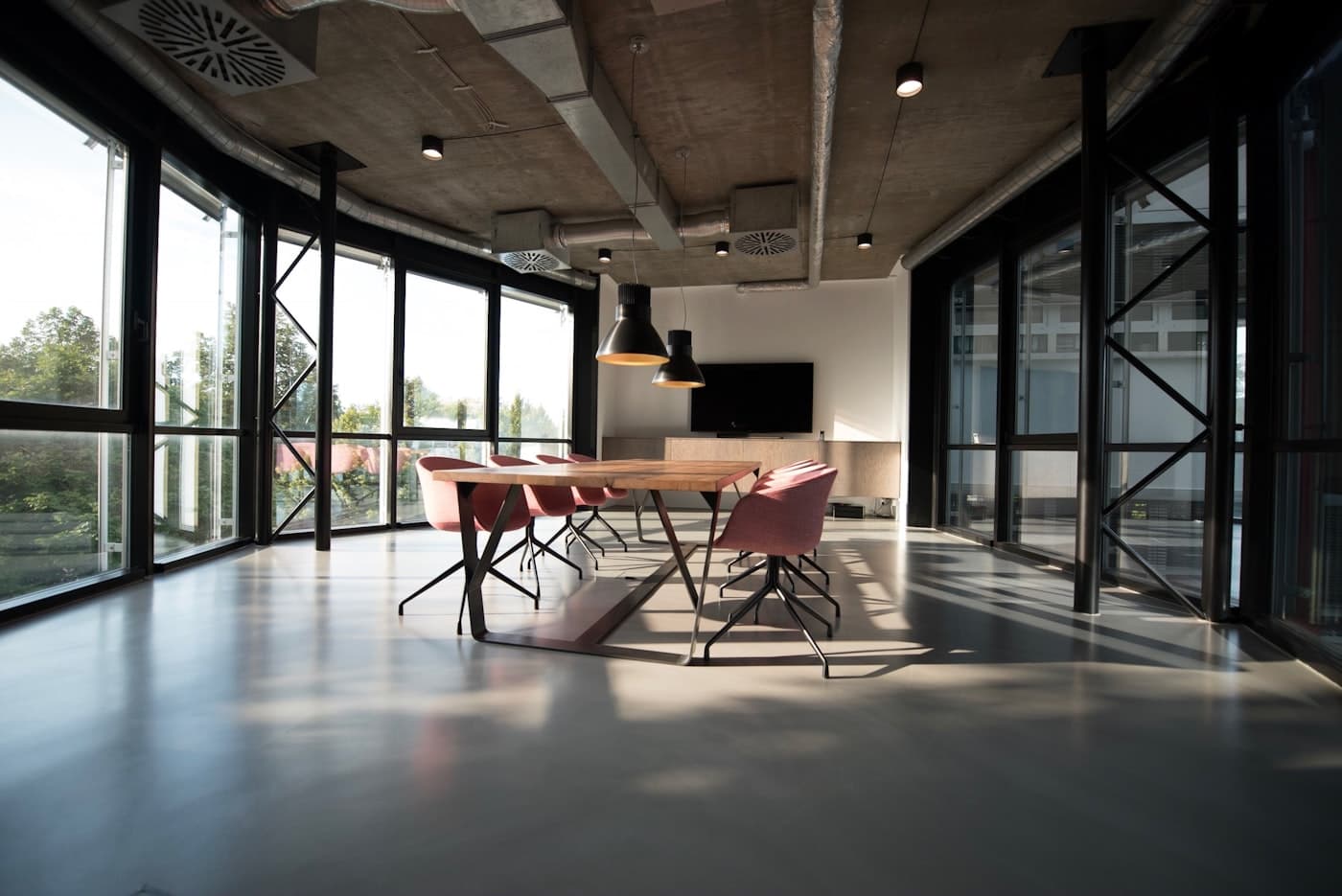 Simple home office with a compact desk and value-minded ergonomic chair
